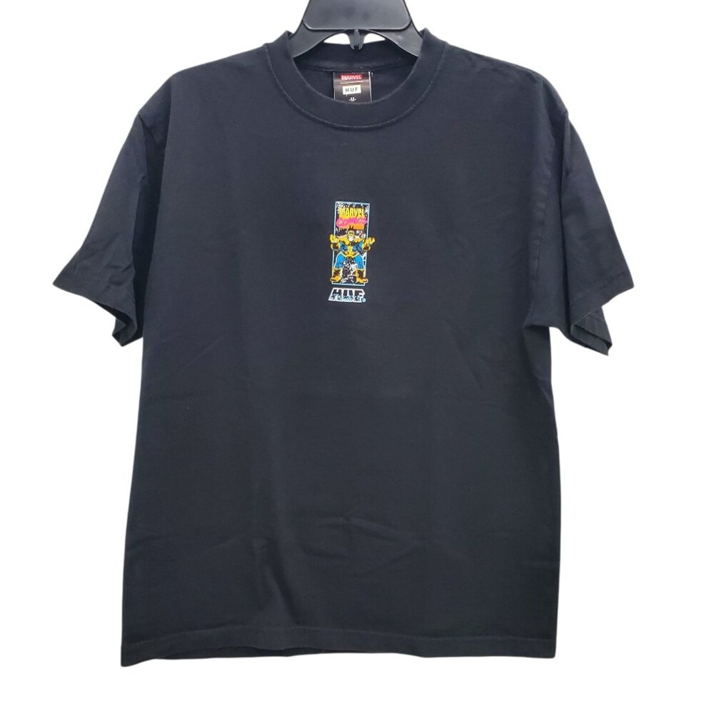 Huf x Marvel Avengers Oh Snap Retro‎ 90s Comic Double Sided Graphic Tee Adult M